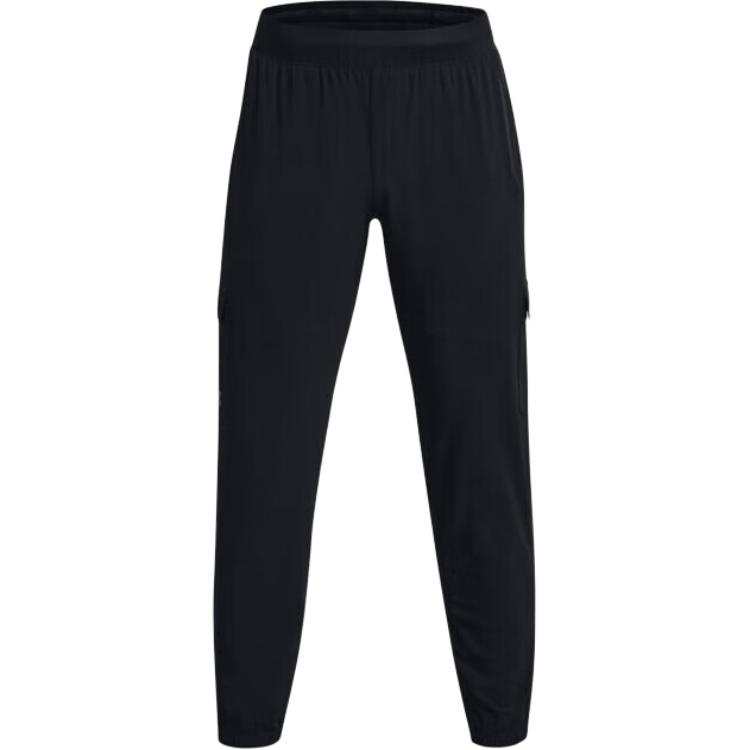 Under Armour Knitted Sweatpants Men's Black Moderate Cuffed Pants