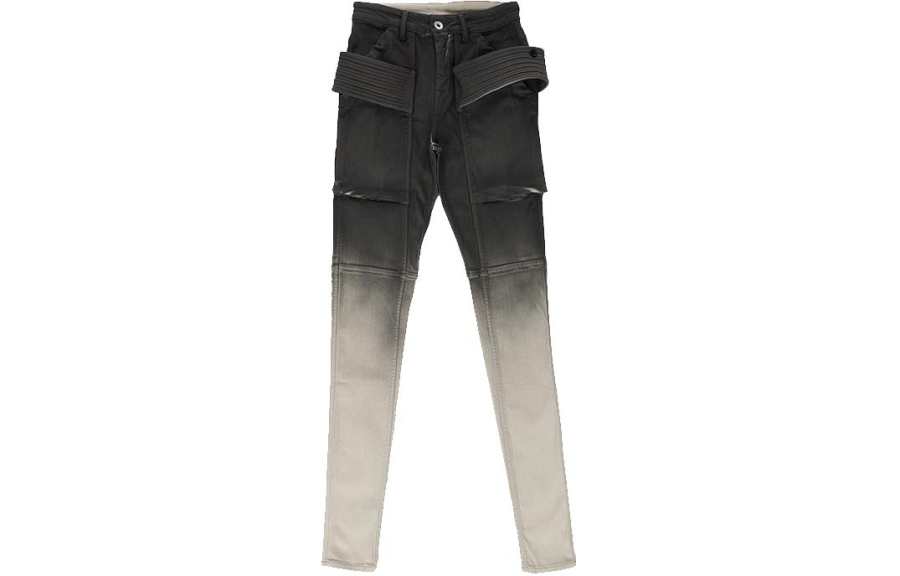 Rick Owens DRKSHDW Jeans Women's Black Pearl Gray Gradient
