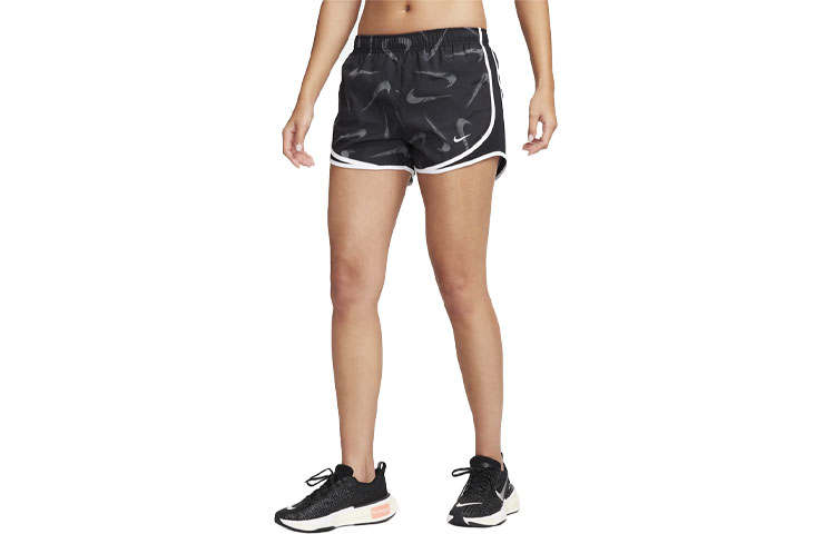 Nike Nike Dri Fit Tempo Swoosh Sports Shorts Women's Black