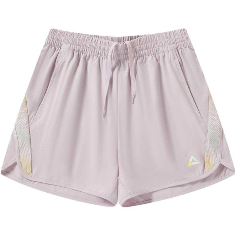 PEAK Running Shorts Women's Light Pink Purple