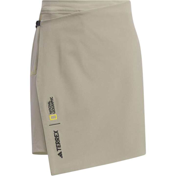Adidas Adidas Casual Short Skirts Women's Pebble Silver Gray