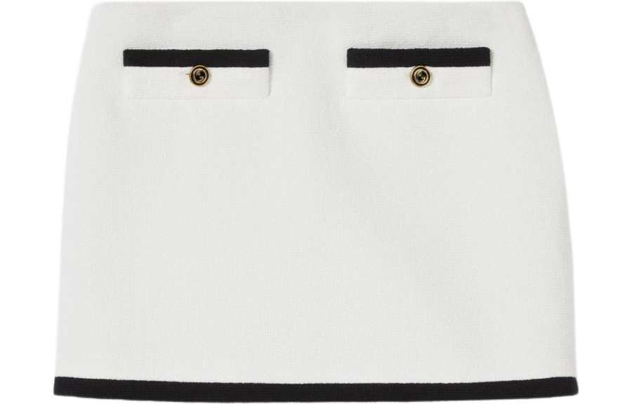 GUCCI GUCCI Button Detailed Skirt
