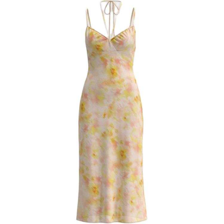 URBAN REVIVO Bo Hui Style Slip Dress Women's