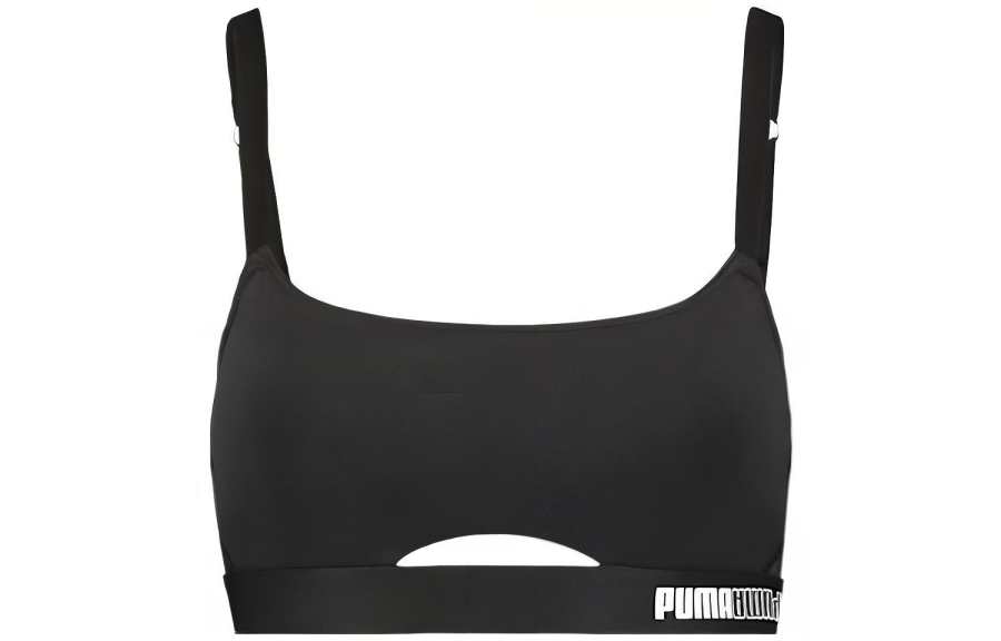 PUMA Women's Padded Sporty Top 1 Pack Sports Underwear Women's Black