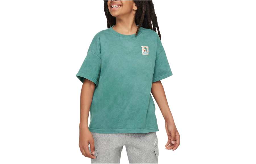 Nike Nike T Shirt Sportswear Green Kids'