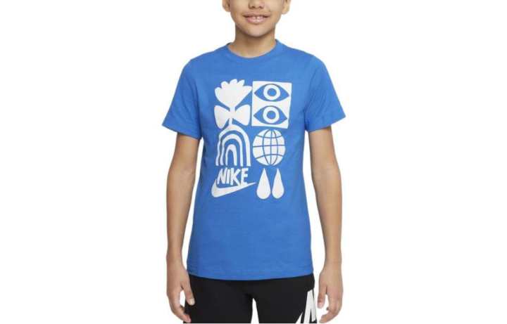 Nike Nike Kids T Shirts Crew Neck Moderate