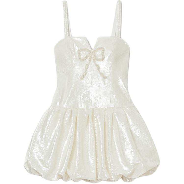 Self-portrait Self portrait Slip Dress Women's Ivory White