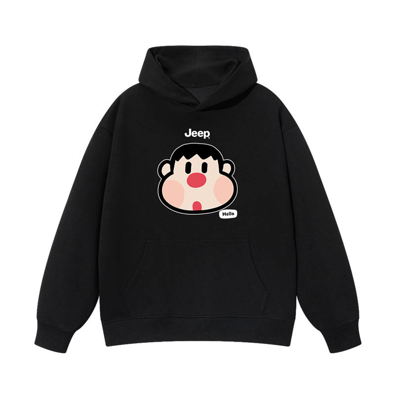 Jeep Grade School Sweatshirts Hooded Moderate