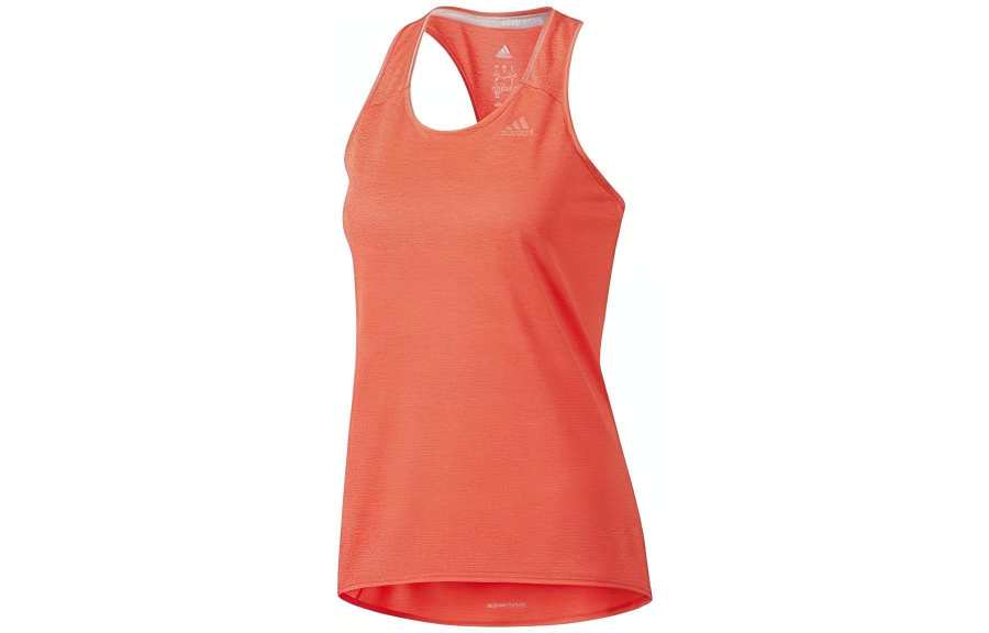 Adidas Adidas Sleeveless Sports Shirts Women's Orange Other