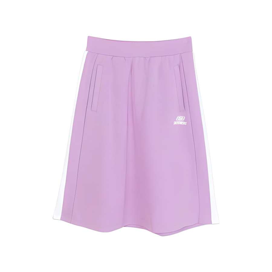 Skechers Casual Long Skirts Women's Lilac Moderate Mid Length A Line Skirt