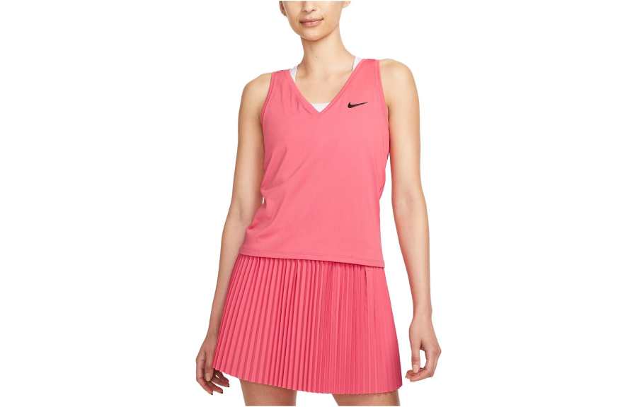 Nike Nike Sleeveless Sports Shirts Women's Coral Powder Other