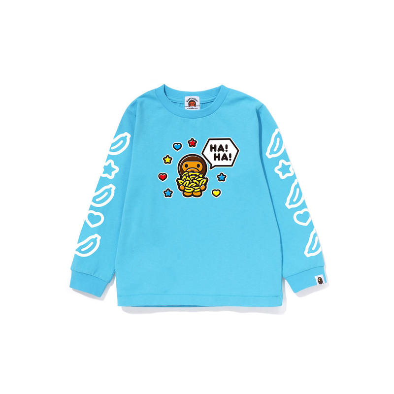 A BATHING APE A BATHING APE Kids T Shirts Crew Neck Moderate