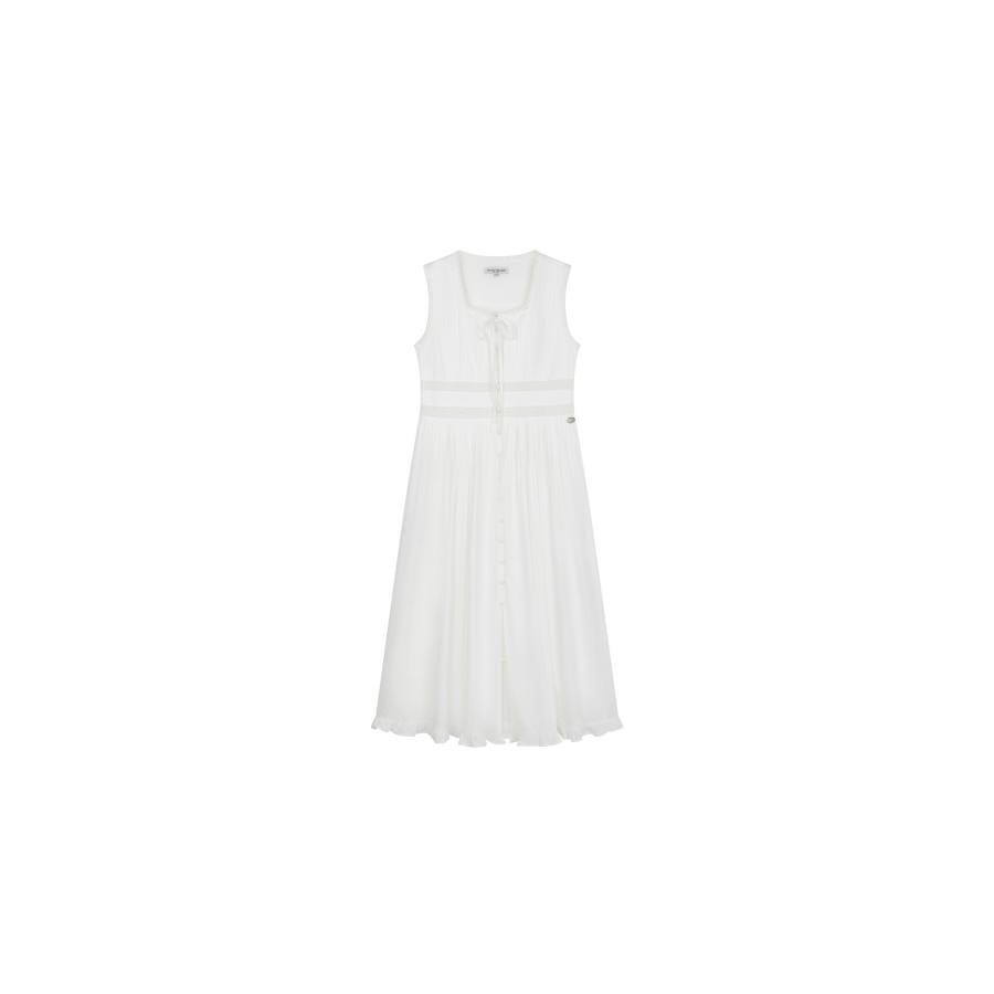 Teenie Weenie Sleeveless Dress Women's White