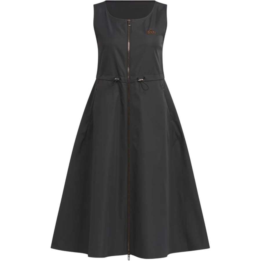 Adidas Adidas Sleeveless Dress Women's Black/Coffee Brown