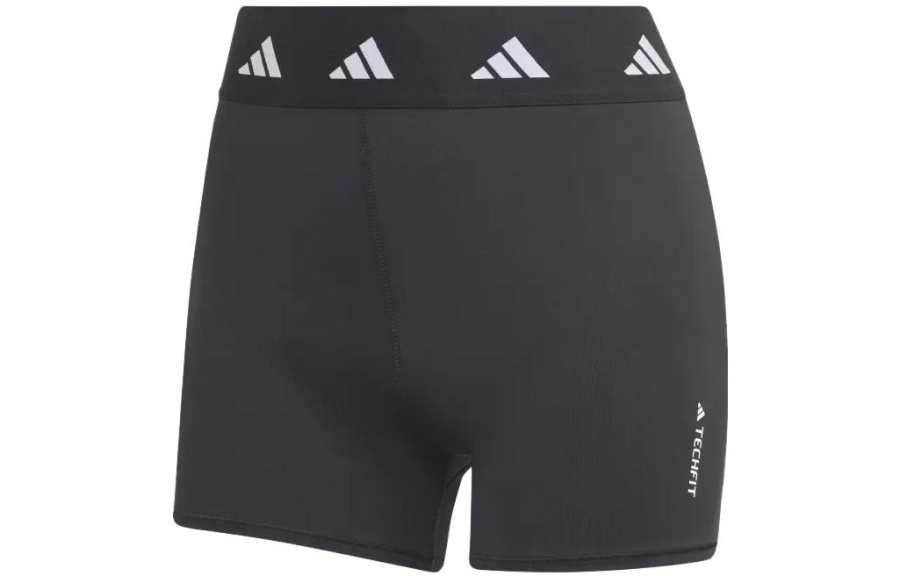 Adidas Adidas Sports Shorts Women's Black Moderate Tight Pants