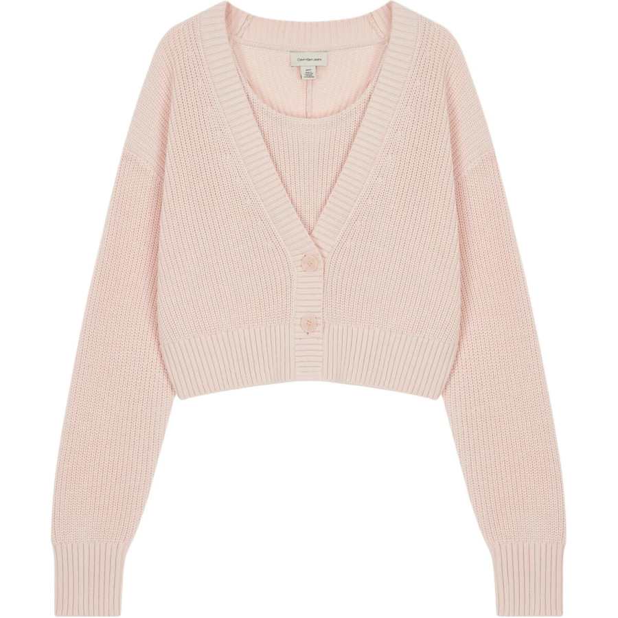 CALVIN KLEIN Casual Suit Women's Light Pink