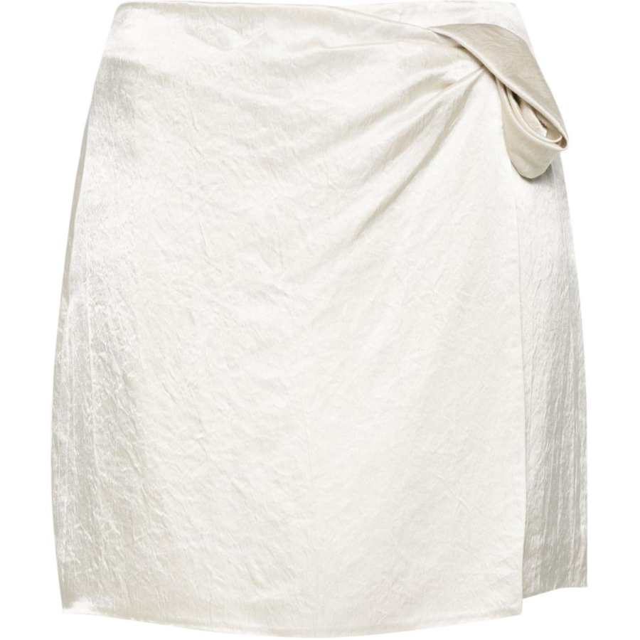 NANUSHKA Ruched detailing Satin Miniskirt