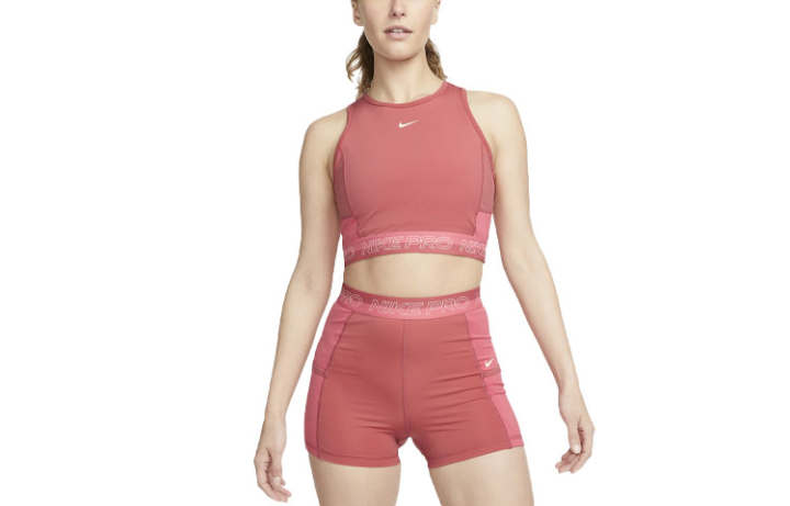 Nike Nike Sleeveless Sports Shirts Women's Rose Other