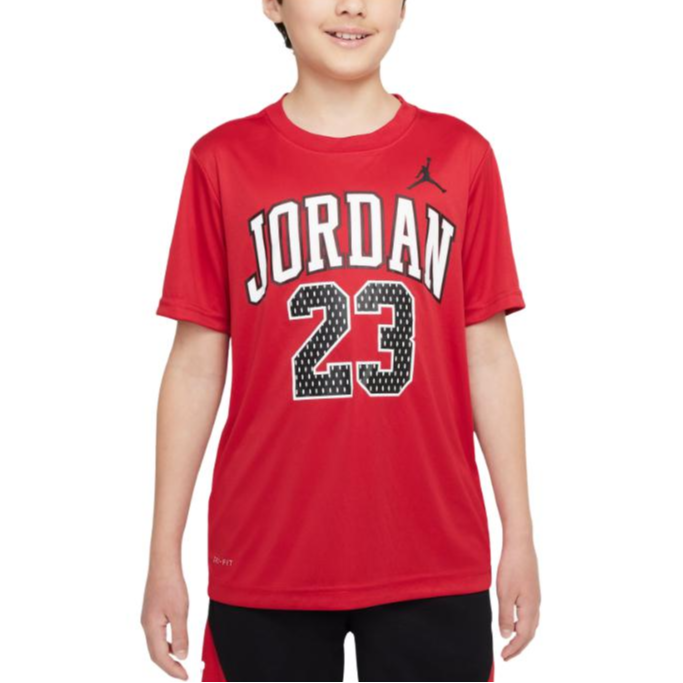 Jordan Jordan Kids' Quick Dry T Shirts Crew Neck Moderate