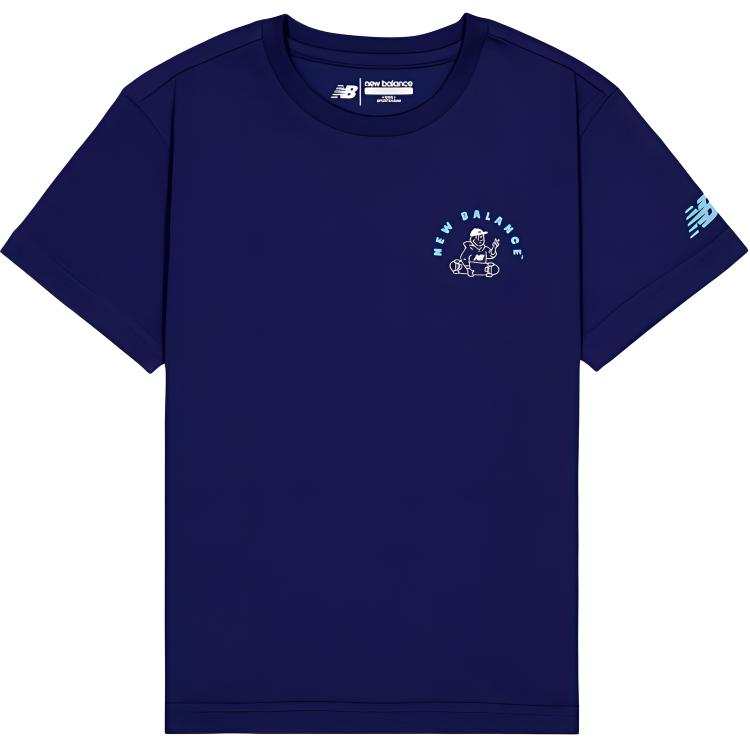 New Balance New Balance T Shirt Kids' Navy Blue
