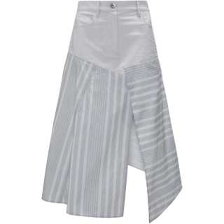 Jw Anderson hanky-hem asymmetric skirt