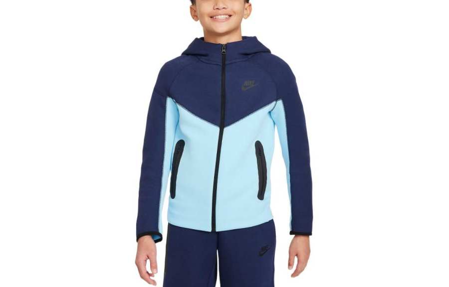 Nike Nike Jackets & Coats Kids' Apparel Full Zip Hoodie Blue Kids'