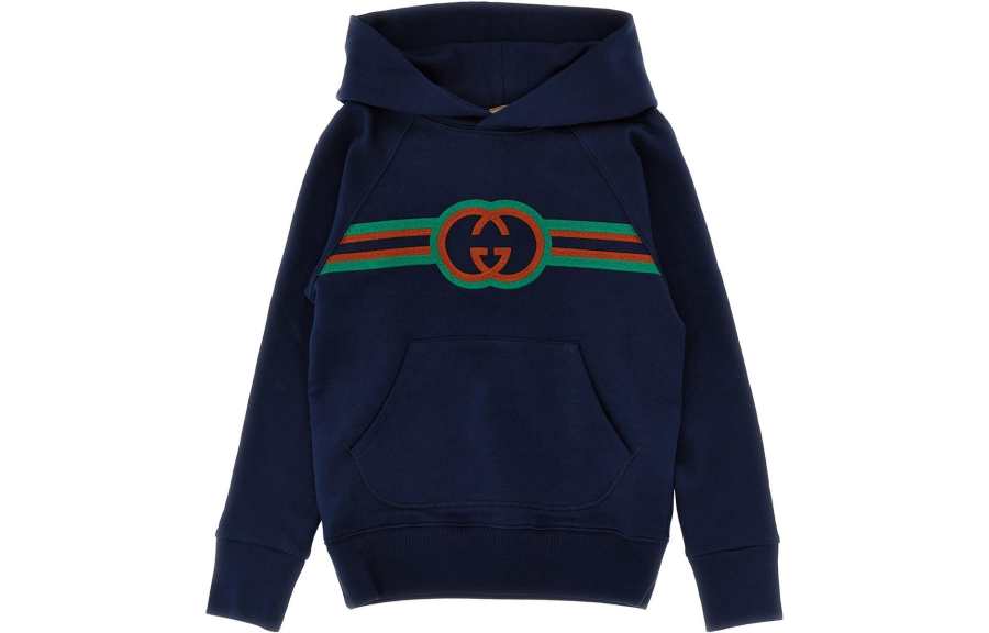 GUCCI Sweatshirt Dark Blue Kids'