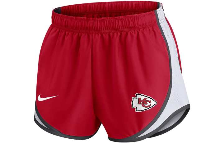Nike Nike Sports Shorts Women's Red Moderate Knitted Shorts