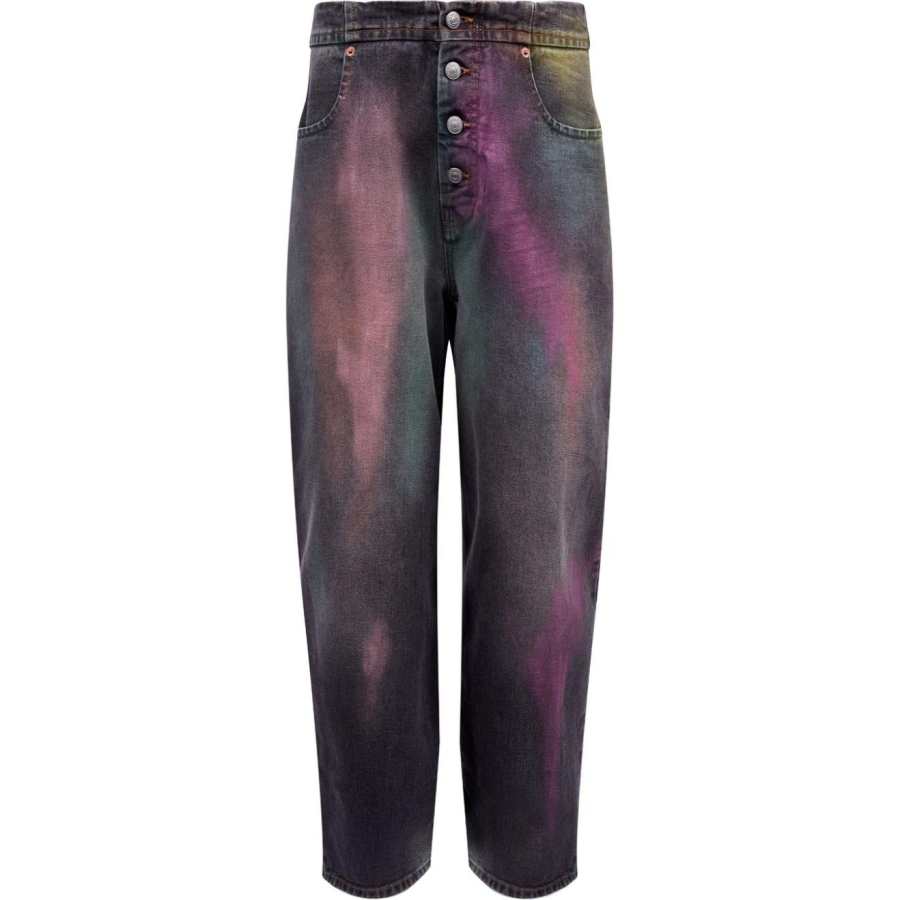 MM6 Maison Margiela Bleached effect Straight leg Jeans
