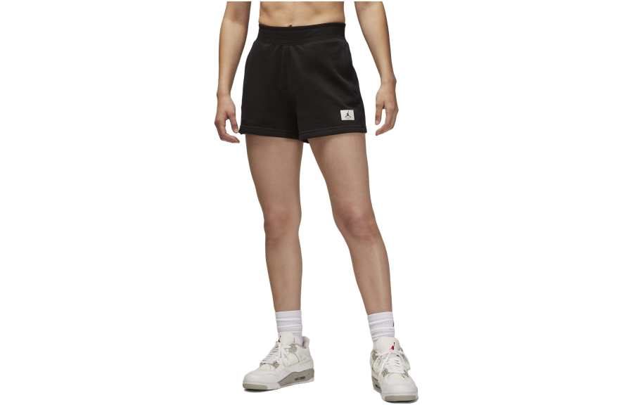 Jordan Jordan Flight Sports Shorts Women's Black Moderate Woven Shorts