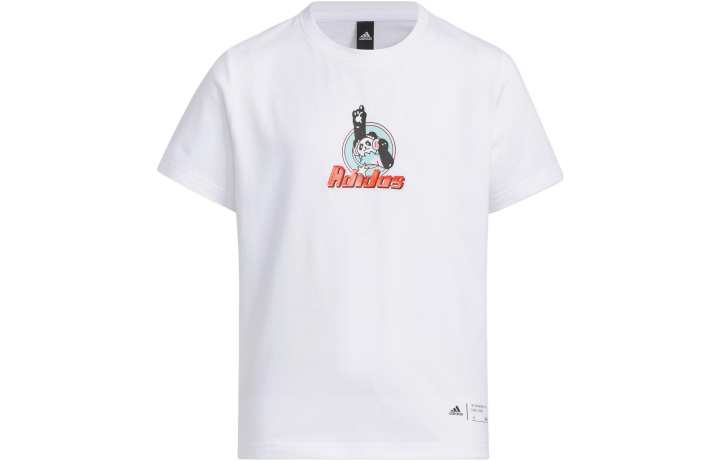 Adidas Adidas Kids T Shirts Crew Neck Moderate