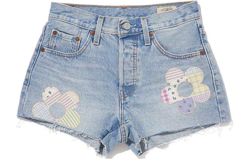 Levis Levis Denim Shorts Women's Blue Moderate