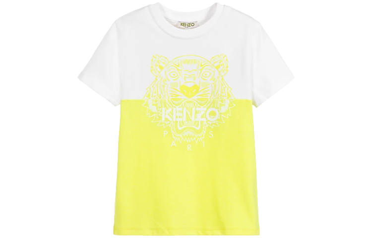 KENZO Kids T Shirts Crew Neck Moderate