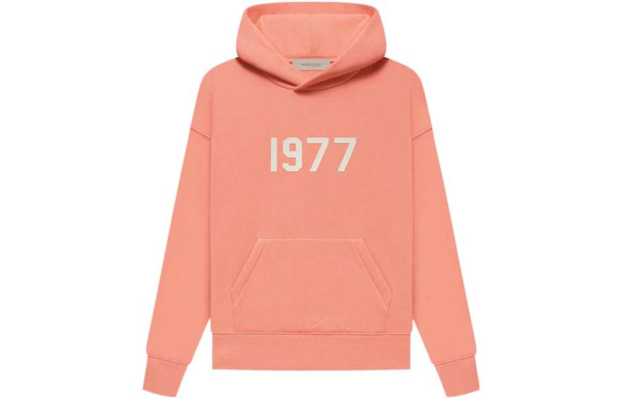 Fear Of God Essentials FW22 Sweatshirt Coral Red Kids'
