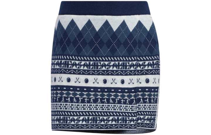 Adidas Adidas Casual Short Skirts Japan Version Women's Marine Blue