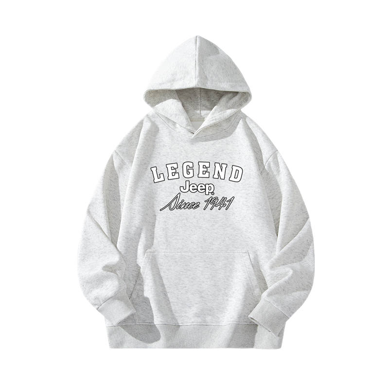 Jeep Grade School Sweatshirts Hooded Thickened