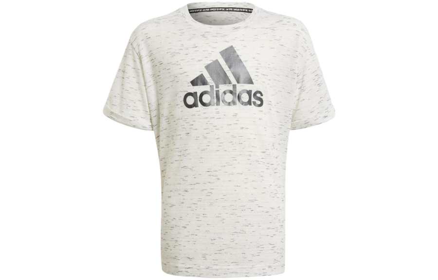 Adidas Adidas Future Icons T Shirt White Blend Teenagers