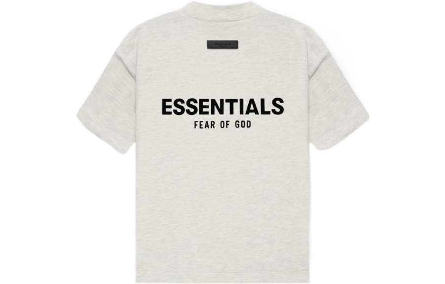 Fear Of God Essentials T Shirt SS22 Light Oat Kids'
