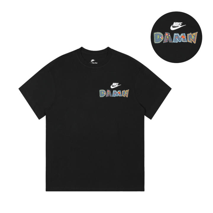 Nike Nike T Shirts Unisex Black Crew Neck