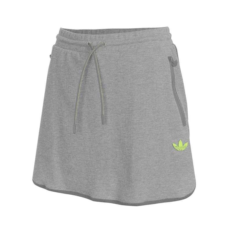 Adidas Originals Casual Short Skirts Women's Gray