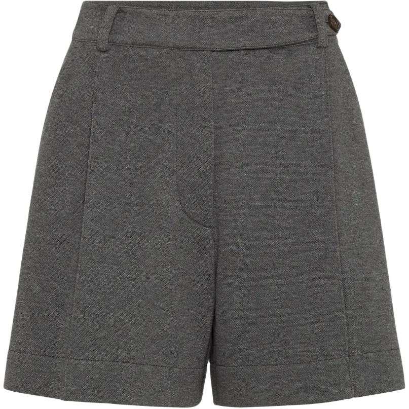 Brunello Cucinelli SS25 Casual Shorts Women's Gray