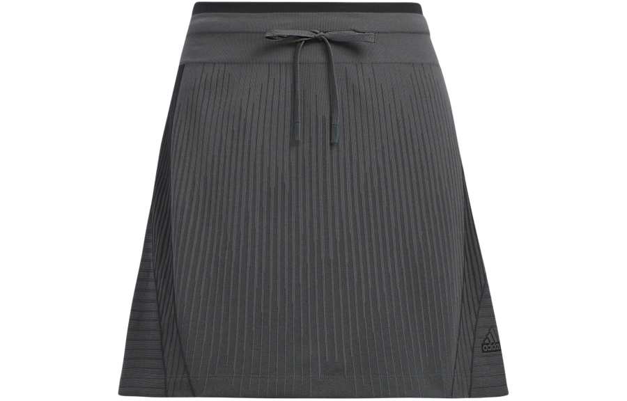 Adidas Adidas SEAMLESS SKIRT Casual Short Skirts Women's Dark Gray