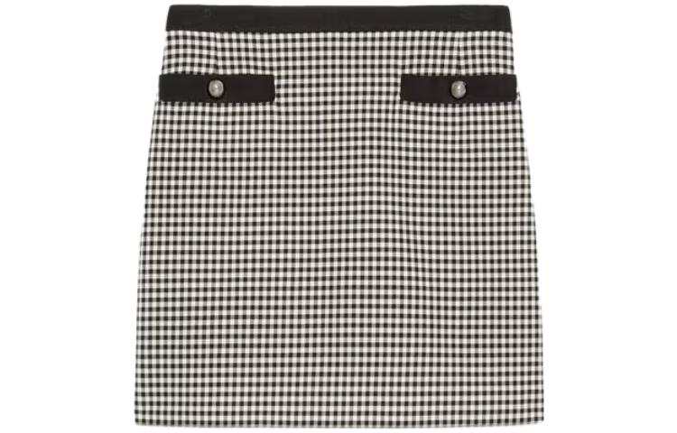 GUCCI SS23 Casual Short Skirts Women's Black