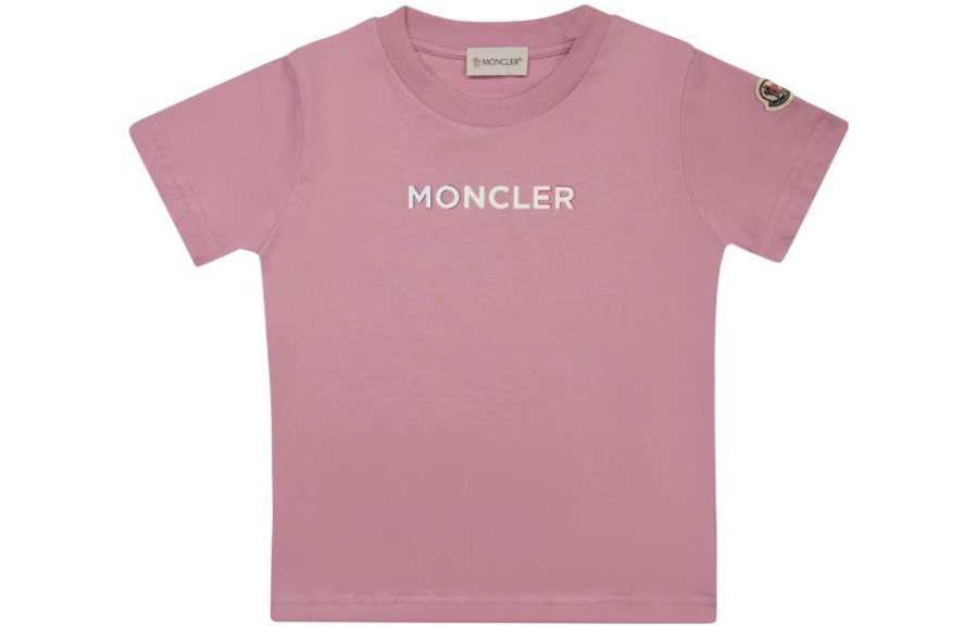 Moncler Kids T Shirts Crew Neck Moderate