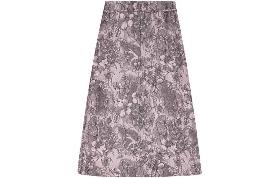 GANNI Casual Long Skirt Women's Purple