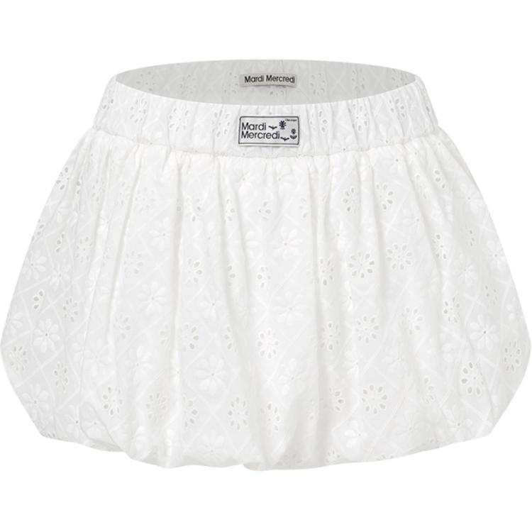 MARDI MERCREDI SS24 Casual Short Skirts Women's Ecru