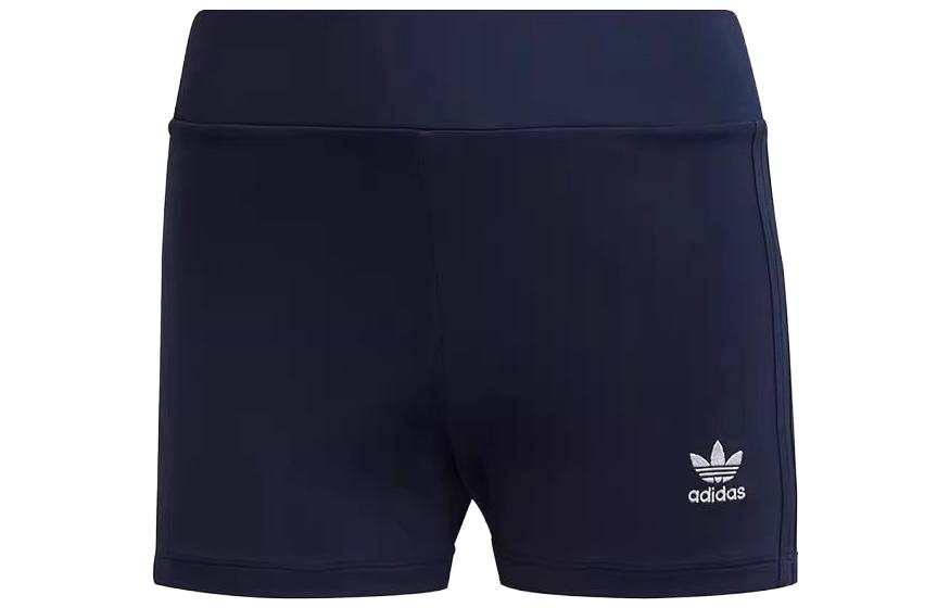 Adidas Adidas Sports Shorts Women's Navy Blue Moderate Tight Pants