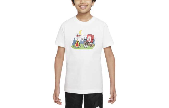 Nike Nike Kids T Shirts Crew Neck Moderate