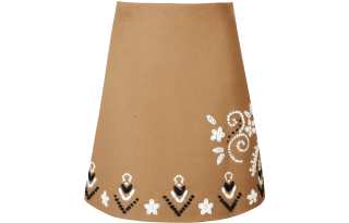 ERMANNO SCERVINO FW22 Casual Long Skirt Women's Brown