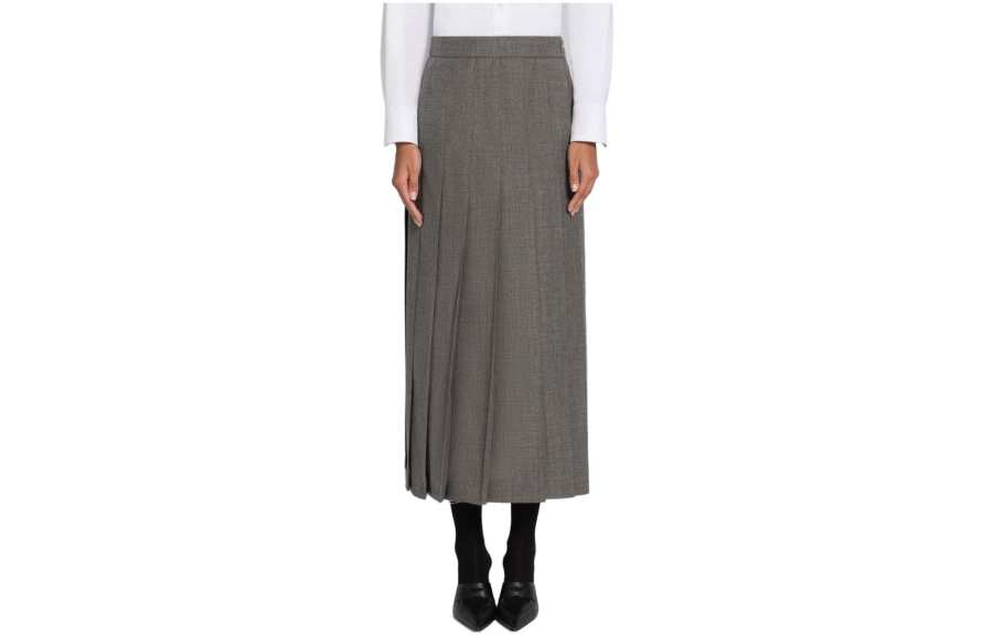 THOM BROWNE Thom Browne pleated midi skirt